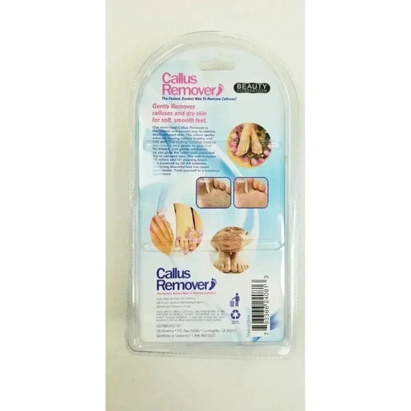 Beauty Formation Callus And Dry Skin Remover Cordless Electric For Men and Women - Picture 2 of 4